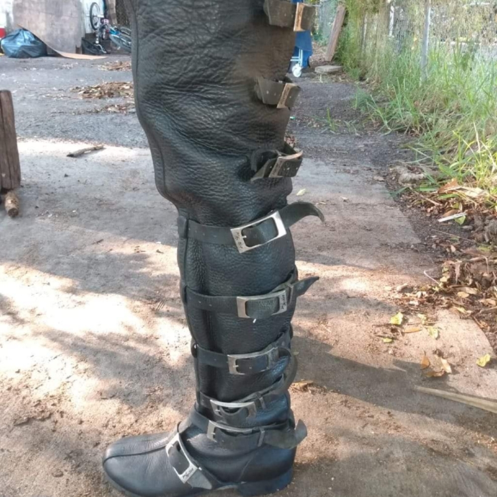 Son of Sandlar high buckle boot sz 11 MSRP $490